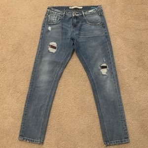 Womens Zara boyfriend jeans